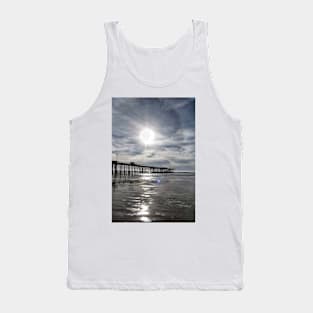 Sunlight over the pier Tank Top